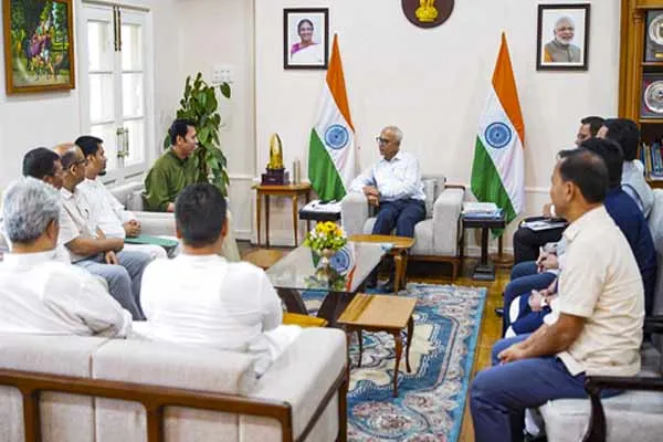 BJP in an attempt to form a government elected by the people in manipur