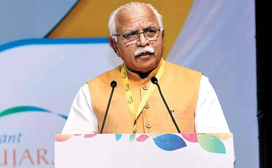 manharlal khattar to become chief minister of haryana