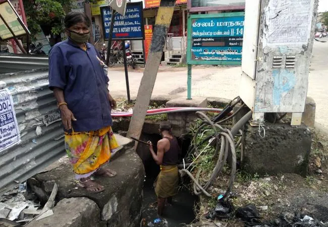 salem district smart city project sanitary workers municipal corporation 