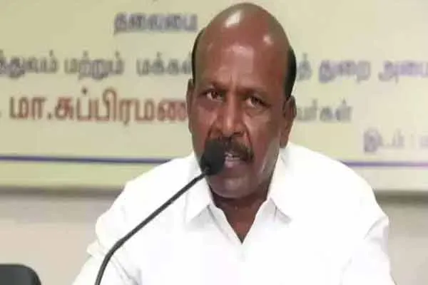 M. Subramanian says Edappadi Palaniswami should help the government for neet