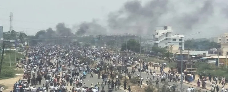 tuti protest