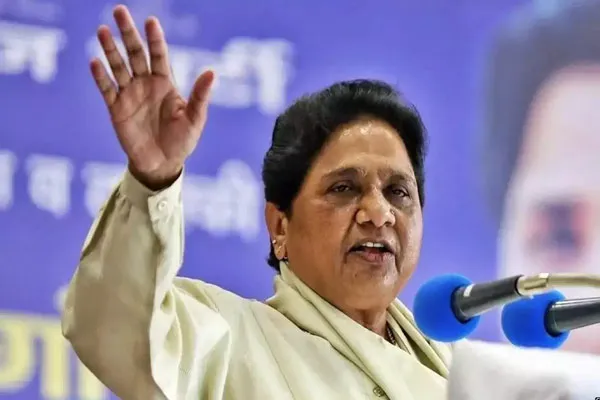  Mayawati's announcement she will not contest any by-elections anymore