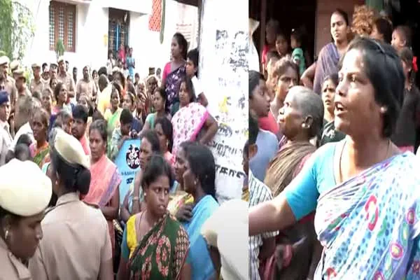 struggle as people from the scheduled caste in Draupadi Amman temple at melpathi