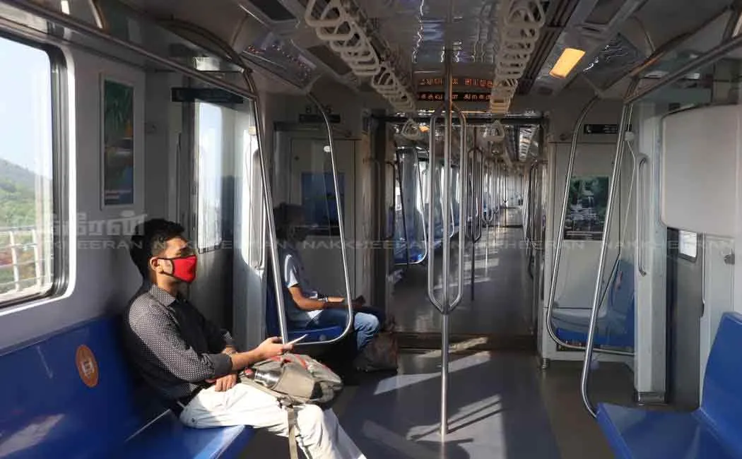 chennai metro trains peoples 