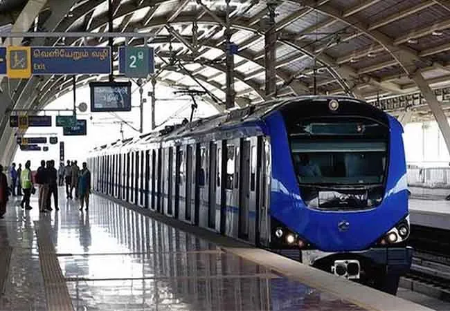 sunday chennai metro train service 