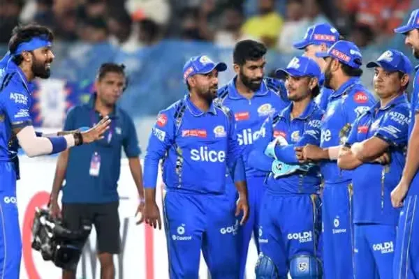 5-time champions Mumbai Indians team's pathetic condition for hatrick loss