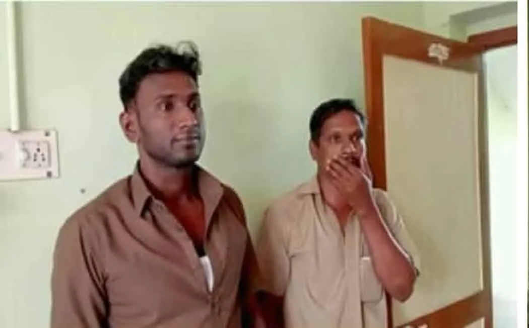 Information given by the student through the cell phone ... Relatives and the public together