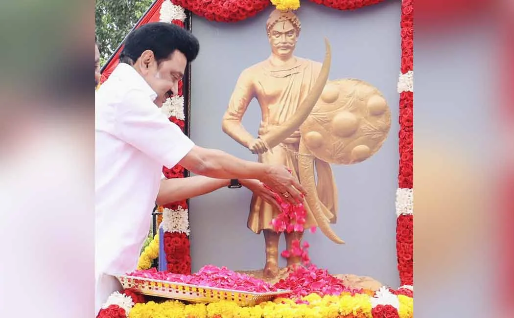 Mahaveer alagu Muthukon's birthday Praise of Chief Minister M.K.Stalin