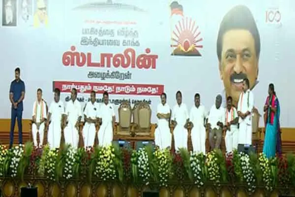 When the election comes PM Modi will love the people CM MK Stalin