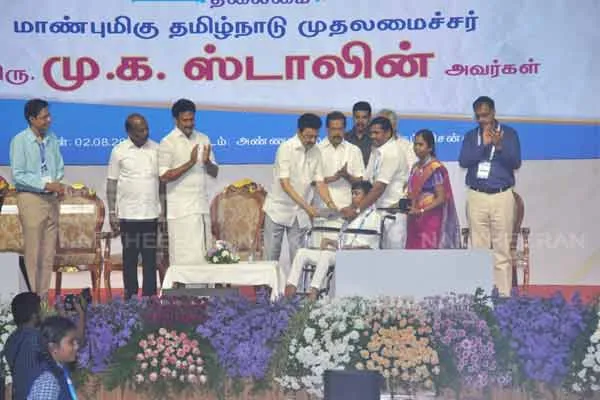 Education sector has been revived Chief Minister MK Stalin  Pride