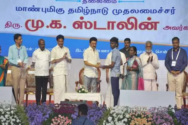 Education sector has been revived Chief Minister MK Stalin  Pride