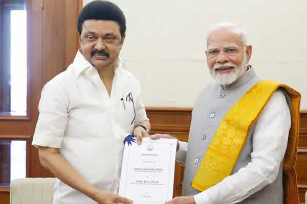 CM MK Stalin thanks to pm modi CM MK Stalin thanks to pm modi 