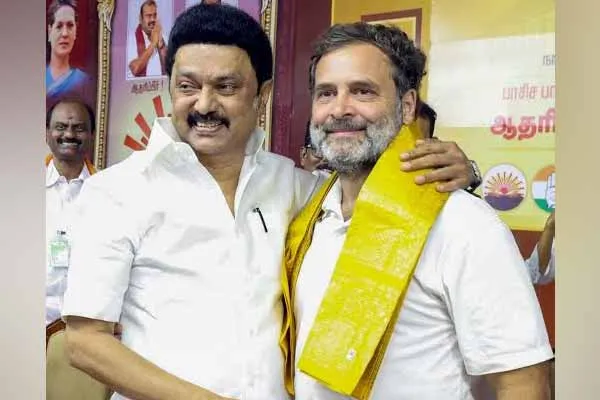 Rahul Gandhi MP says  I wish you continued success cm mk stalin