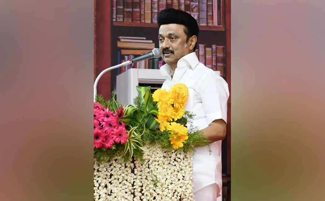 An kalaignar is the greatest library CM mk Stalin