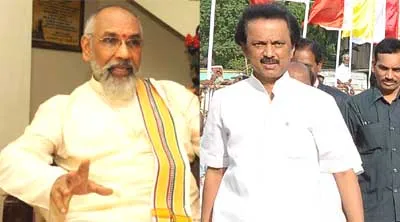 C. V. Vigneswaran - MK Stalin
