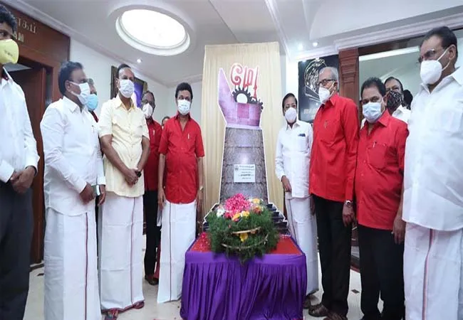 LaboursDay chennai anna arivalayam mk stalin