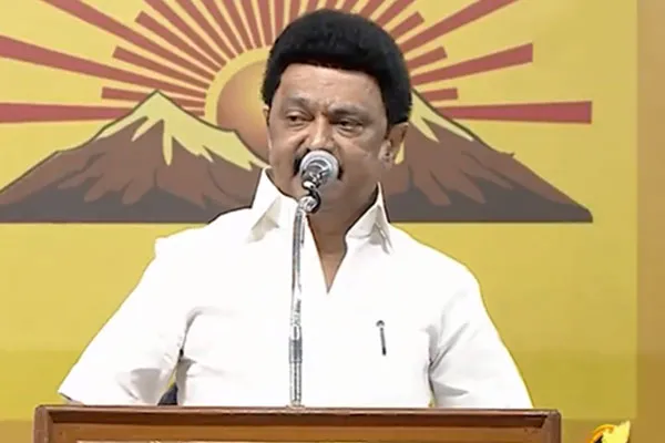 CM Stalin's speech at election campaign in vadachennai for lok sabha election