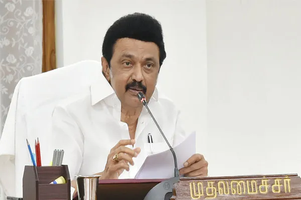 Chief Minister M. K. Stalin's accusation on Freedom of press is being lost under BJP rule