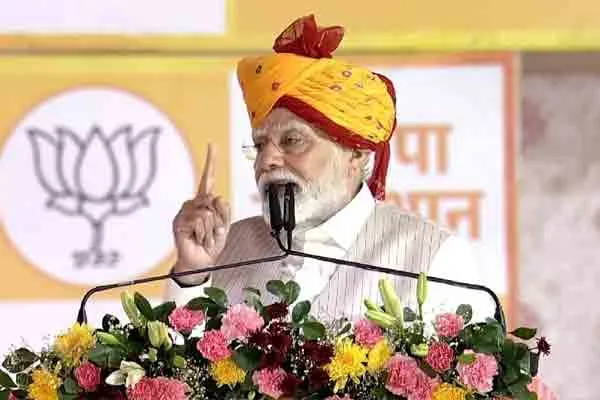  PM Modi says INDIA Alliance Against Women's Reservation Bill