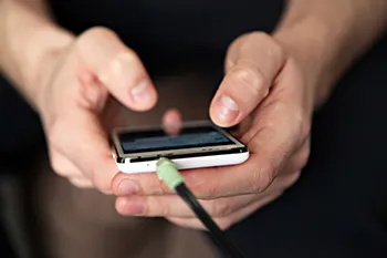 mobile while charging