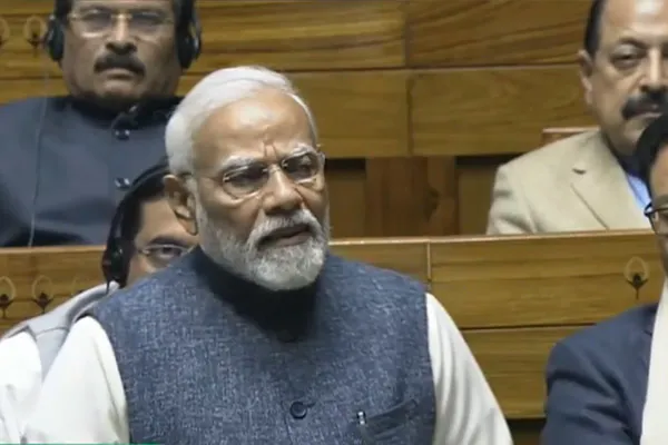 PM Modi speech at loksabha 
