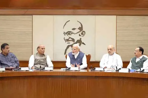 Union Cabinet meeting chaired by PM Modi today