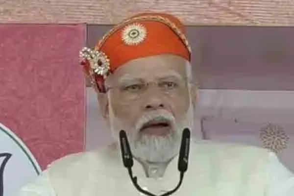  PM Modi says Women think they will be protected if BJP comes to power