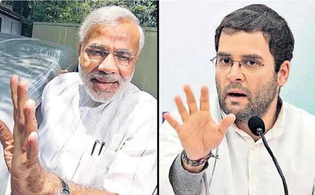 modi and rahul visits kerala