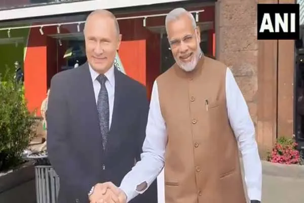 Welcome to Prime Minister Modi who reached Russia