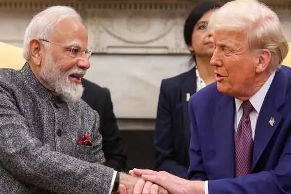 Prime Minister Modi meets US President Trump