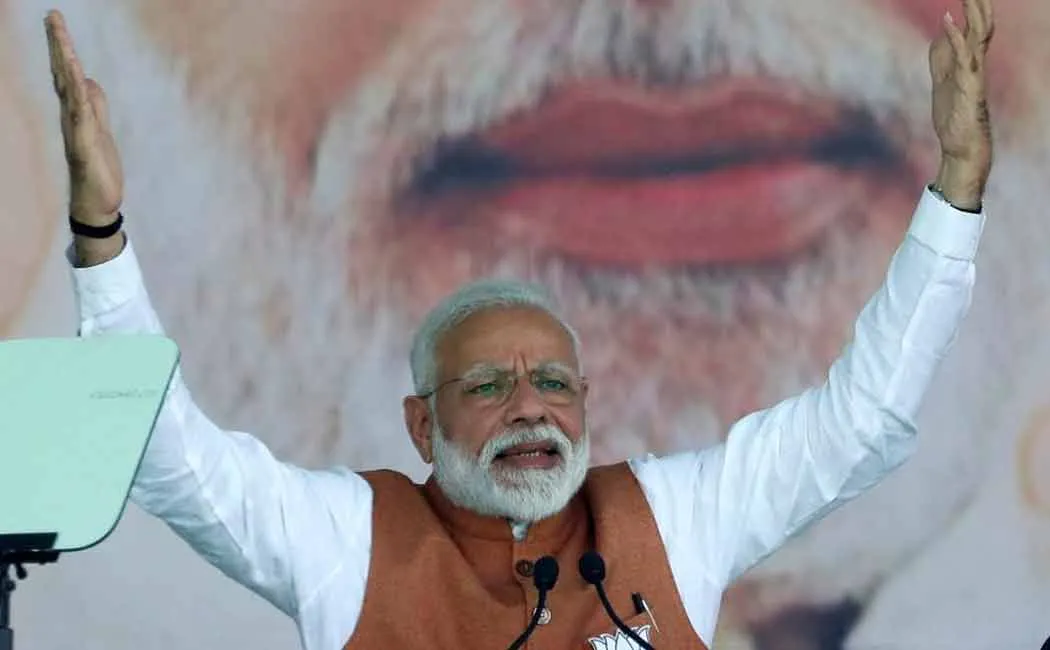 your BJP chowkidar government will protect nation  