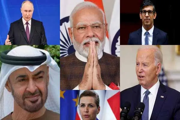 World leaders congratulate PM Modi