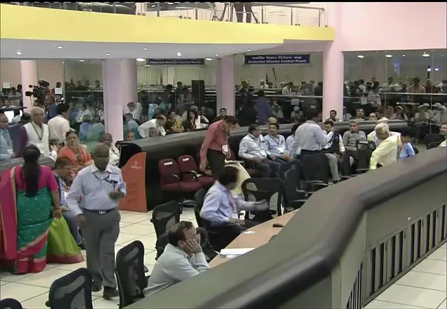 chandrayaan 2 lander connection disconnect isro president sivan 