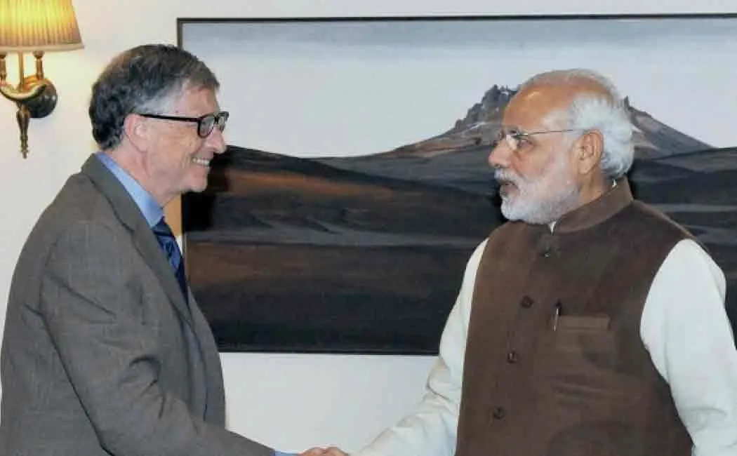 billgates melinda trust awards modi