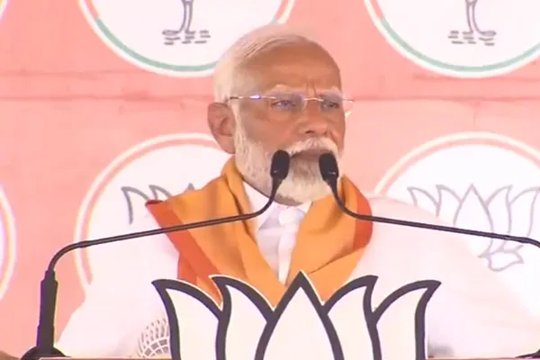 Prime Minister Modi criticizes Allies of India crying