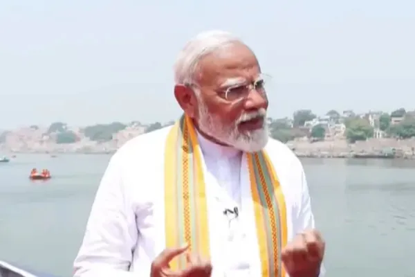 Prime Minister Modi again speech about congress
