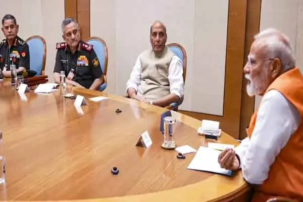 PM Modi decides Full freedom for the three forces to retaliate