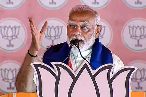  PM Modi speech If BJP comes to power, its backbone will be broken