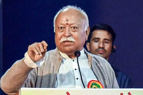 RSS leader Mohan Bhagwat says Don't create problems with Ram temple as an example