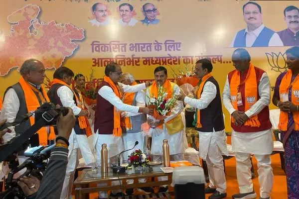 Vishnu Mohan Yadav chosen as Chief Minister of Madhya Pradesh