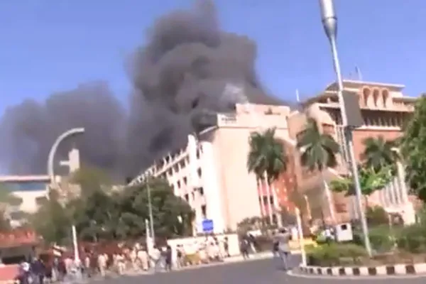 Terrible fire accident in Madhya Pradesh Secretariat