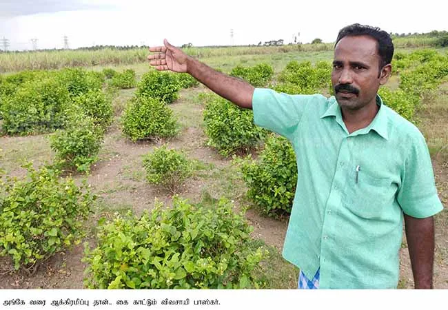 farmer who left seven acres of occupied land ... accumulating compliments!