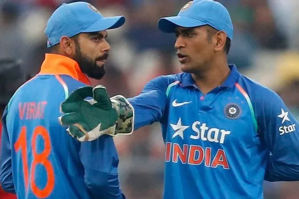 virat - dhoni