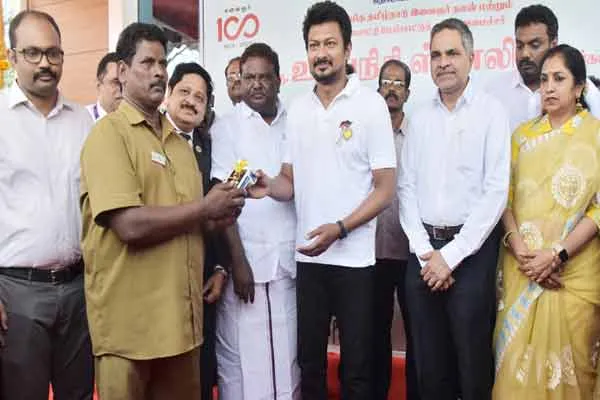 Minister Udayanidhi started a new facility in government buses