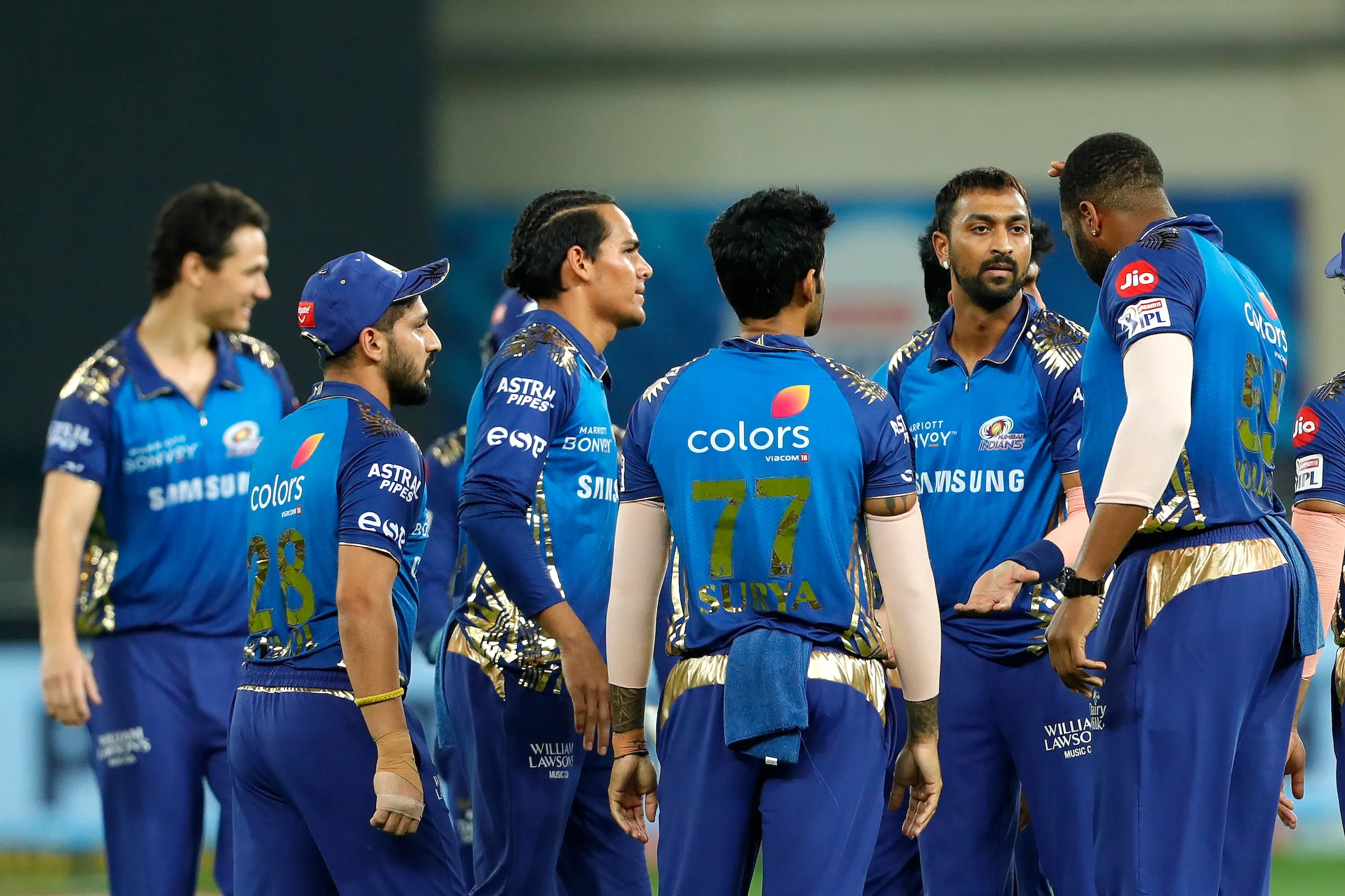 ipl cricket match mumbai indians vs delhi capitals teams 
