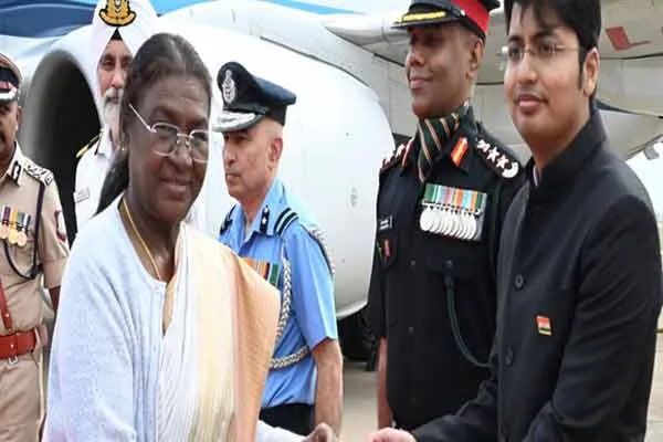 4 days itinerary; The President arrived in Tamil Nadu