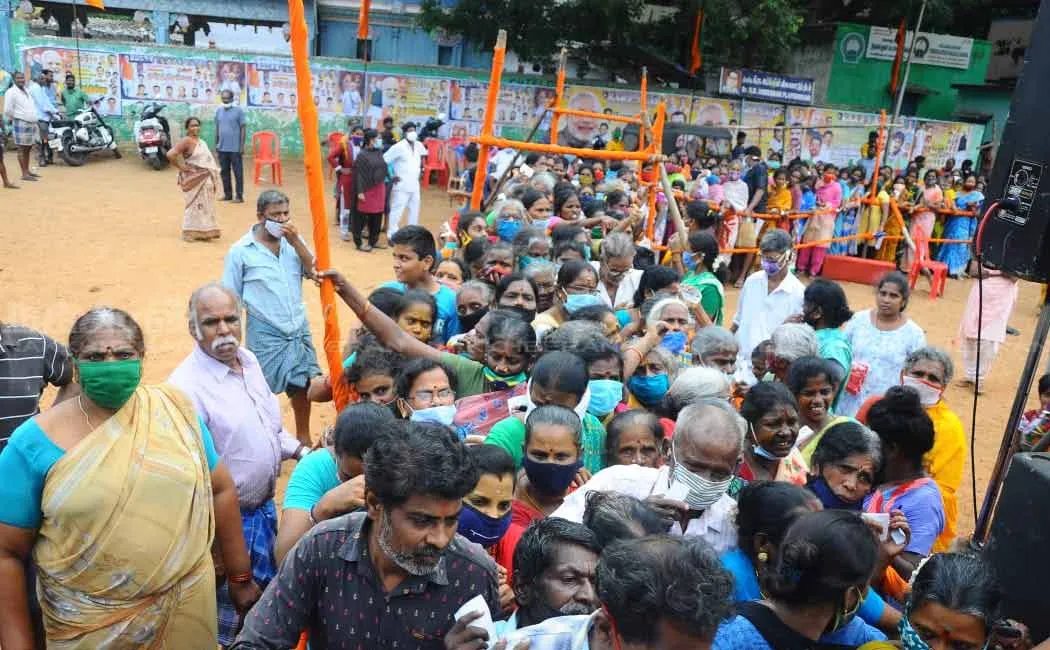 Narendra modi birthday celebration in tamilnadu by L.Murugan 