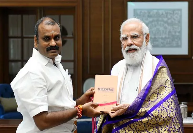 Union Minister L. Murugan meets the Prime Minister!