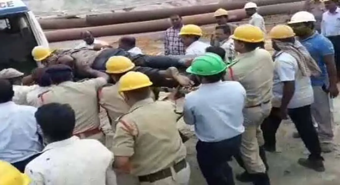 deputy general manager die in nlc mine!!