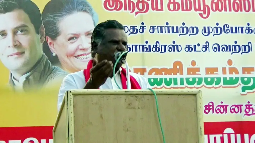 mutharasan election campaign in sivakasi 